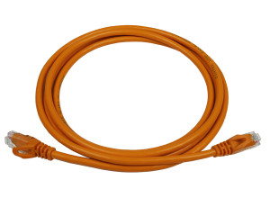 PowerPRO Orange Cat.5e U/UTP Patch Cord - PVC